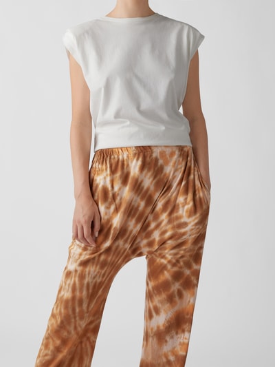 The Great Stoffhose im Batik-Look Senfgelb 6