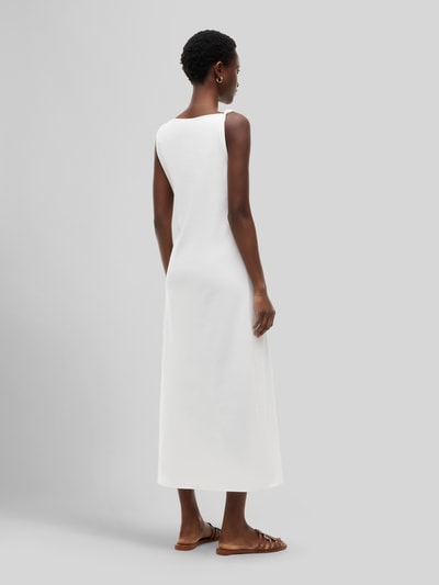 Tommy Hilfiger Körpernahes Freizeitkleid aus reiner Baumwolle Ecru 5