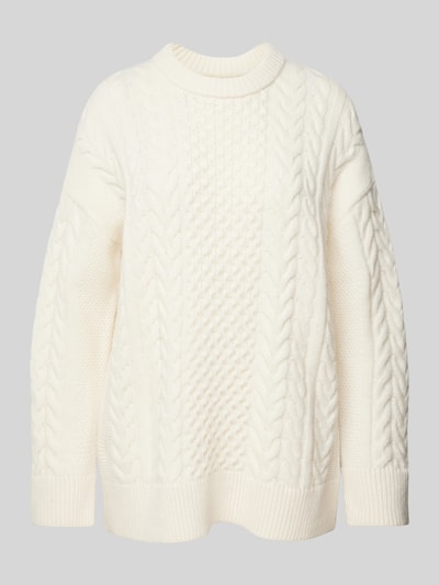 Armedangels Strickpullover mit Zopfmuster Modell 'BERFINAA CABLE' Offwhite 2