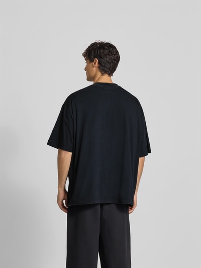 VETEMENTS Regular Fit T-Shirt mit Motiv-Print Black 5