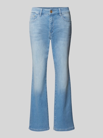 MAC Flared jeans met verkort model, model 'Dream Kick' Lichtblauw - 2