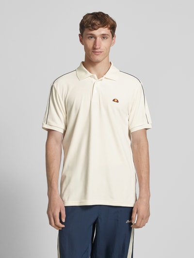 Ellesse Koszulka polo z wyhaftowanym logo Złamany biały 4