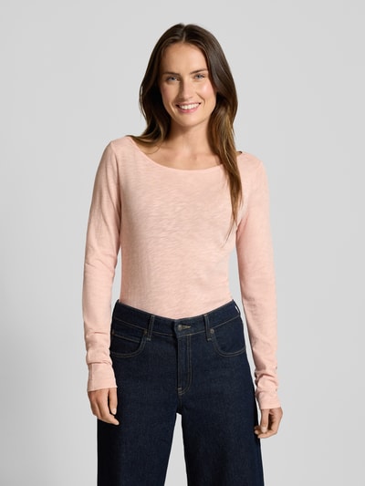 Marc O'Polo Regular fit shirt met lange mouwen van puur katoen Roze - 4