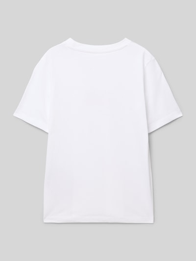 Jack & Jones T-Shirt mit Label-Print Modell 'CANGGU' Weiss 3