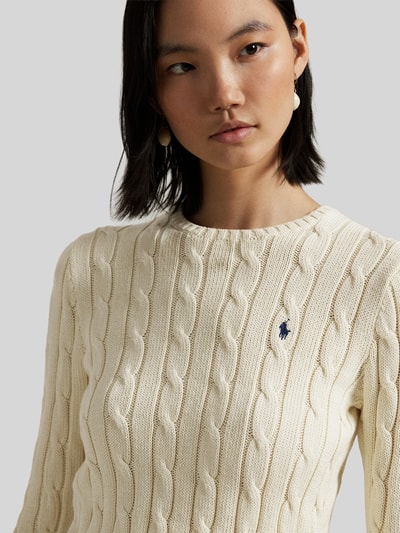 Polo Ralph Lauren Regular Fit Strickpullover aus Woll-Kaschmir-Mix Sand 5