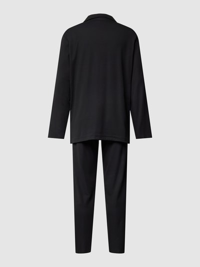 Calvin Klein Underwear Pyjama mit Reverskragen Black 3