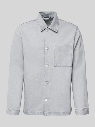 Marc O'Polo DENIM Regular Fit Jeansjacke aus reiner Baumwolle Hellgrau 2