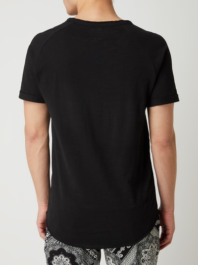 Redefined Rebel T-shirt met raglanmouwen, model 'Kas' Zwart - 5