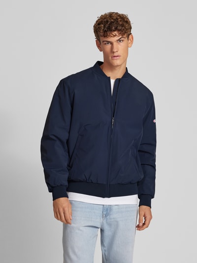 CHAMPION Bomberjacke mit Label-Print Marine 4