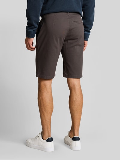 Tom Tailor Slim Fit Chinoshorts aus reiner Baumwolle Dunkelgrau 5