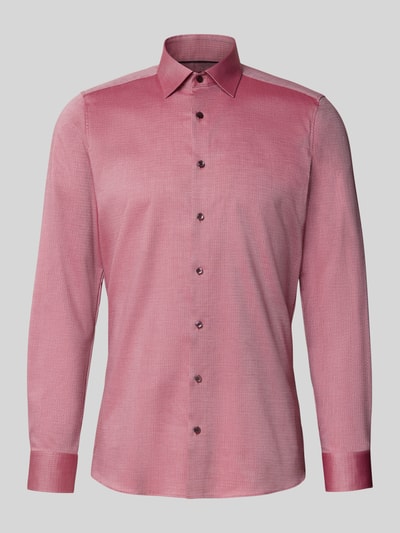 OLYMP Level Five Slim fit zakelijk overhemd met kentkraag Rood - 2