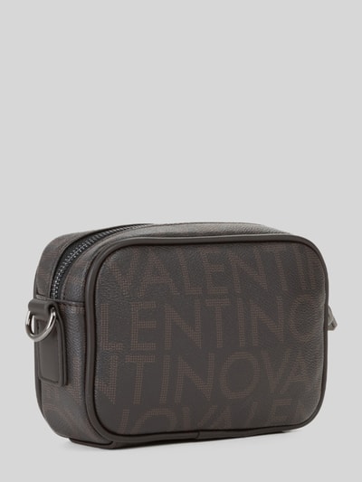 Valentino Bags Umhängetasche mit Label-Prägung Modell 'KING' Dunkelbraun 3