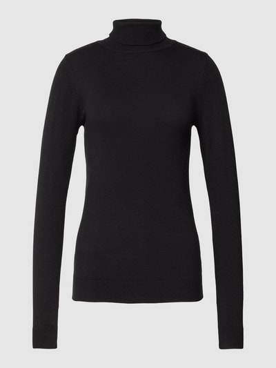 OBJECT Strickpullover mit Rollkragen Modell 'Thess' Black 2
