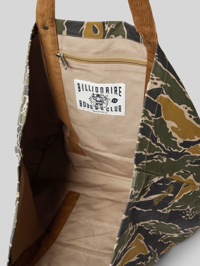 Billionaire Boys Club Tote Bag mit Label-Print Khaki 5