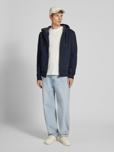 Superdry Sweatjacke mit Kapuze und Känguru-Tasche Dunkelblau 1