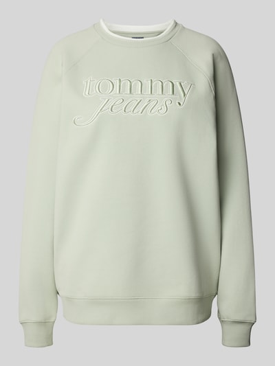 Tommy Jeans Oversized Sweatshirt aus Baumwoll-Mix Schilf 2