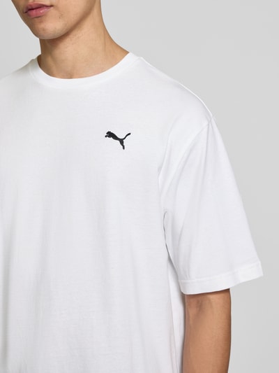 PUMA Performance T-Shirt mit Rundhalsausschnitt Weiss 3