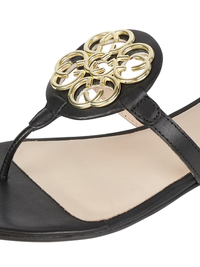 Gerry Weber Shoes Teenslippers van leer Zwart - 2