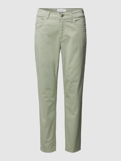 ANGELS Jeans Donna Slim Fit Vintage Ornella Seam – 7/8 Con Cuciture A Vista, Vita Media, Ecologico In Cotone Organico