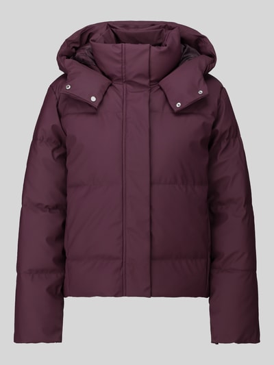 VERO MODA Steppjacke mit abnehmbarer Kapuze Dunkelrot 2