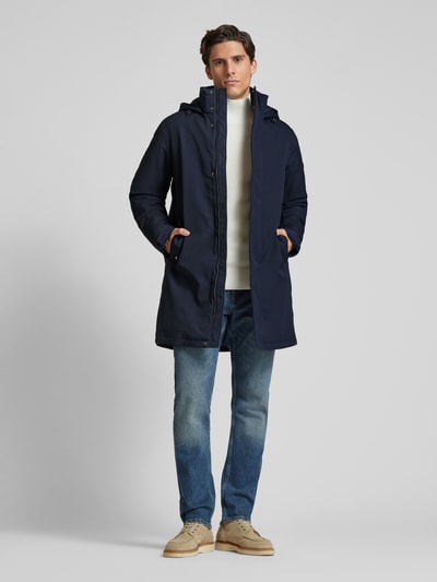 Tommy Hilfiger Jacke mit Label-Patch Marine 1