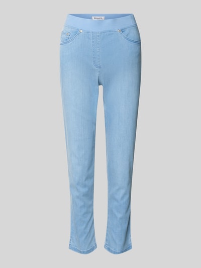 Raphaela By Brax Slim Fit Jeans aus Baumwoll-Mix Modell 'PAMINA 6/8 DEKO' Blau 2