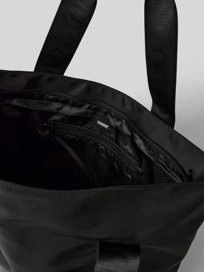 AIMN Tote Bag mit Label-Tragehenkeln Black 5