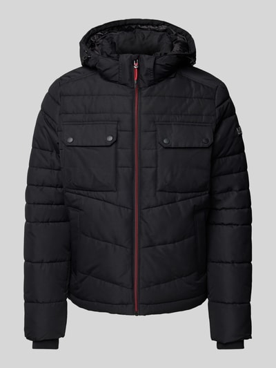 s.Oliver RED LABEL Regular Fit Steppjacke mit Stehkragen Black 2