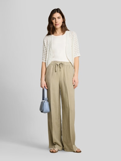 Tom Tailor Oversized Bolero aus Baumwoll-Mix Weiss 1