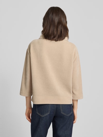 OPUS Sweatshirt mit 3/4-Ärmel Modell 'Goheme' Beige 5