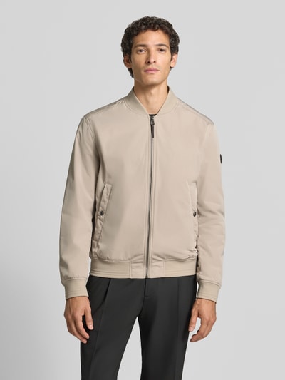JOOP! COLLECTION Kurtka ze stójką i zamkiem błyskawicznym model 'Arik' Beżowy 4