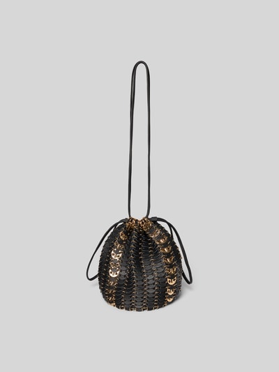 Rabanne Bucket Bag mit Gliederketten Black 4