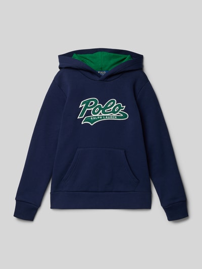 Polo Ralph Lauren Teens Bluza z kapturem z wyhaftowanym logo Granatowy 1