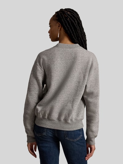 Polo Ralph Lauren Regular Fit Sweatshirt aus Baumwoll-Mix mit Polo-Bear Dunkelgrau 5