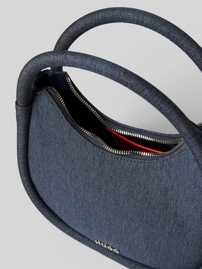 HUGO Handtasche in Denim-Optik Modell 'Sivir' Jeansblau 4