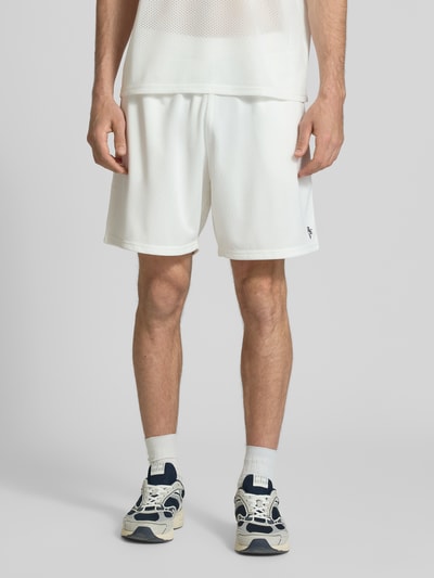 REVIEW Shorts aus Mesh mit Logo-Print Offwhite 4
