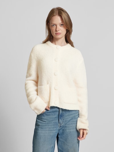 JAKE*S STUDIO WOMAN Cardigan met opgestikte zakken Ecru - 4