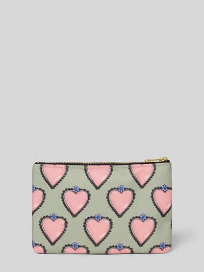 WOUF Make-uptasje met logopatch, model 'Glow' Rietgroen - 2