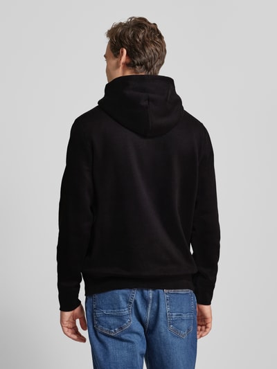 Tommy Hilfiger Hoodie mit Logo-Stitching Black 5