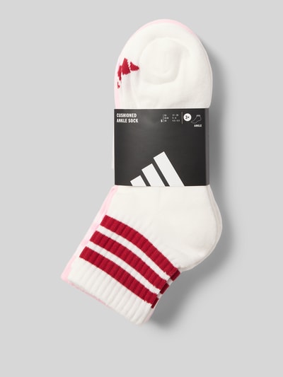 adidas Sportswear Socken aus Baumwoll-Mix im 3er-Pack Weiss 3
