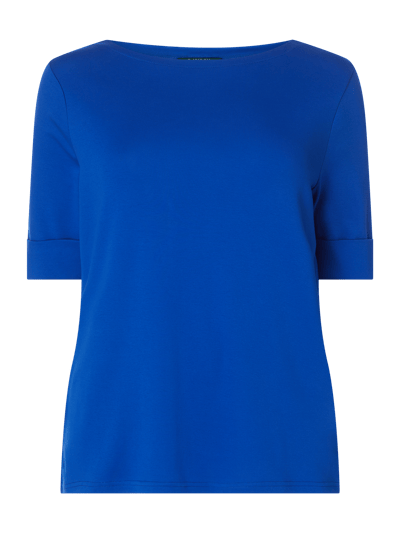 Lauren Ralph Lauren Curve PLUS SIZE T-Shirt mit 1/2-Arm Modell 'Judy' Royal 1