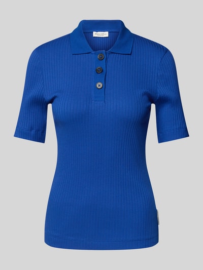 Marc O'Polo Slim Fit Poloshirt aus Baumwoll-Modal-Mix Royal 1