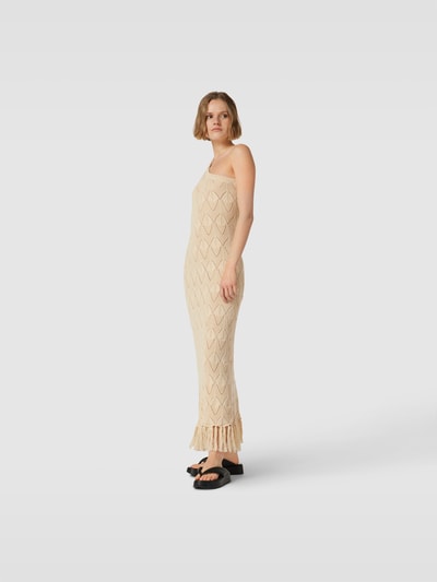 Dodo bar Or Häkelkleid in Midilänge Beige 1