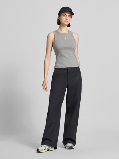 Carhartt Work In Progress Tanktop in Ripp-Optik Modell 'Philips' Mittelgrau Melange 1