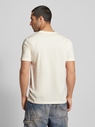 Tom Tailor Denim T-shirt met ronde hals Offwhite - 5