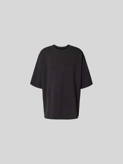 MM6 Maison Margiela T-Shirt mit Label-Stitching Black 2