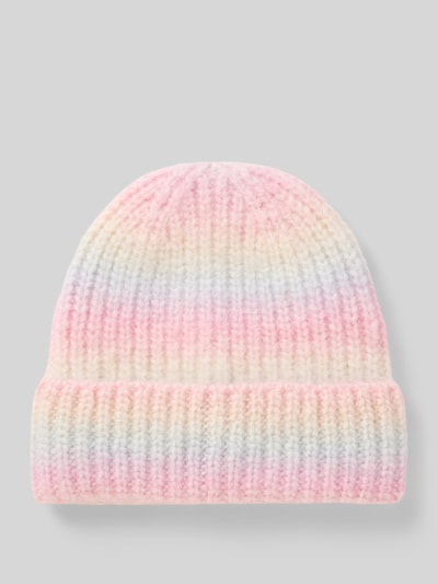 Pieces Mütze mit Umschlag Modell 'JENNIFER' Rosa Melange 1