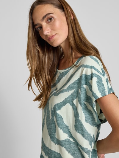 Tom Tailor Loose Fit T-Shirt aus reiner Baumwolle Mint 3