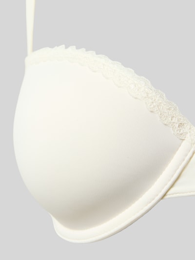 Skiny BH mit Label-Print Offwhite 2