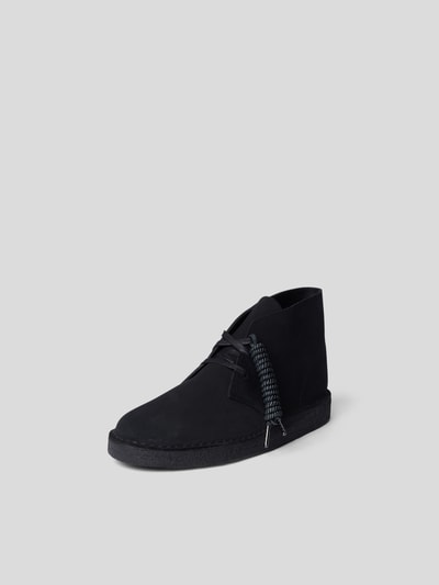 Clarks Desert Boots mit Ziernaht Schwarz 2